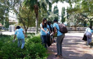 Clean up activity in Kampong Cham
