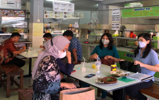 Cafeteria at the University of Indonesia